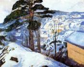 爱德华 蒙克 : Winter, Kragero